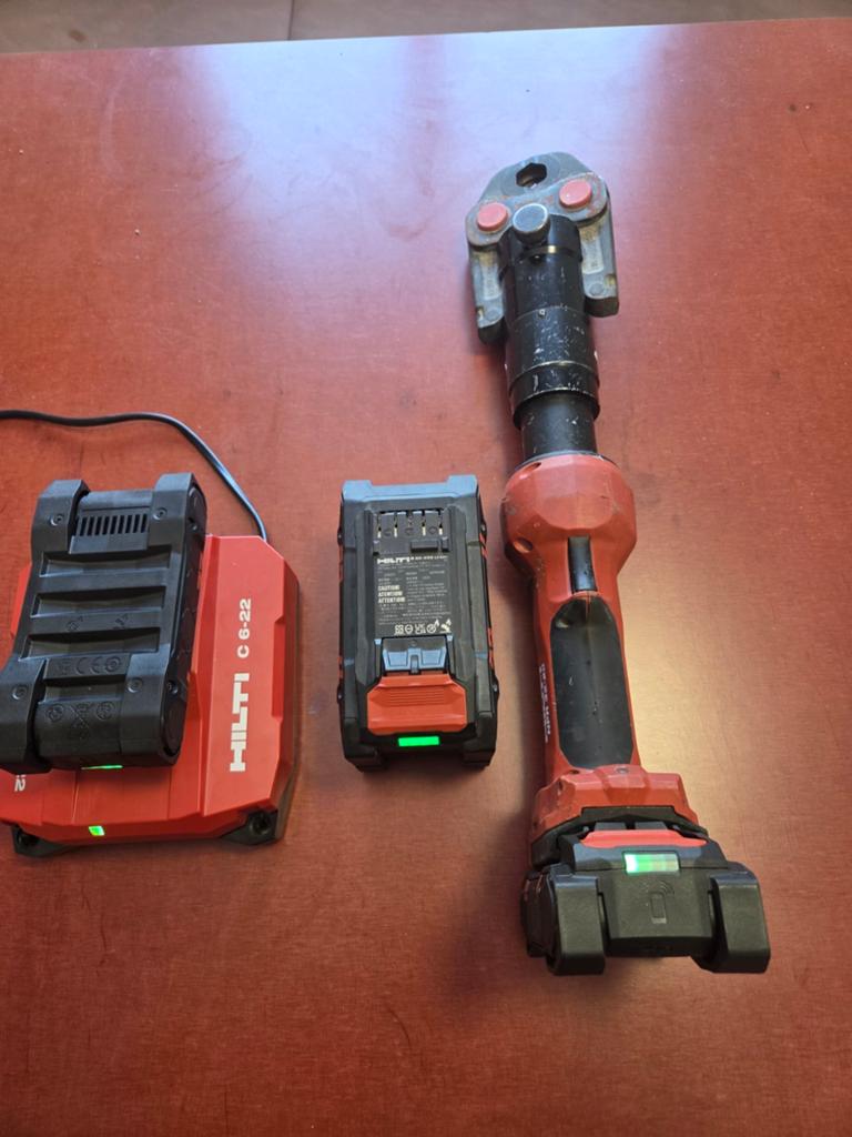 Hilti prestang, Ophalen