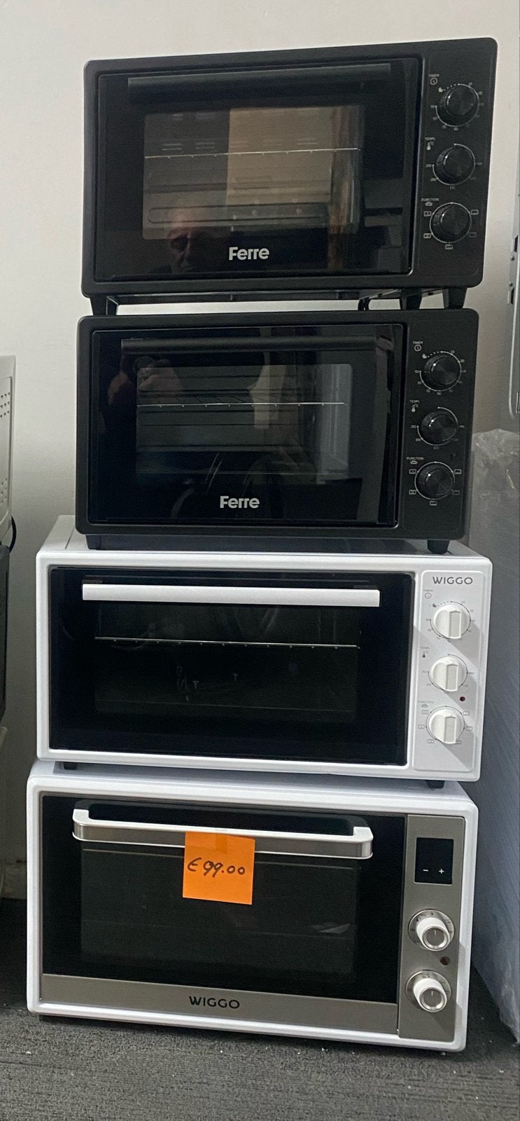 Compacte Mini Oven - Ideaal voor kleine keukens, Ophalen, Minder dan 45 cm, Overige merken, Nieuw