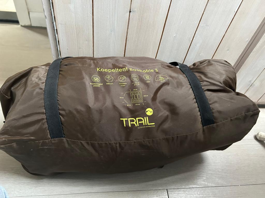 Trail tent, Ophalen of Verzenden, Zo goed als nieuw, Tot en met 2