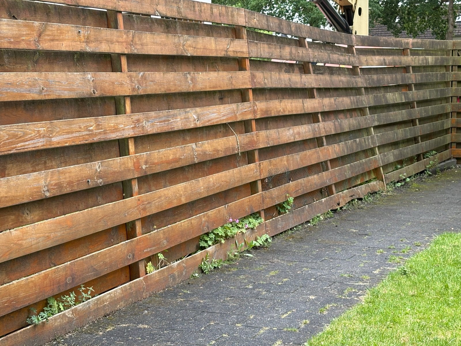 Gratis Houten schuttingdelen, Ophalen, 6 meter of meer, Hout, 1 tot 2 meter