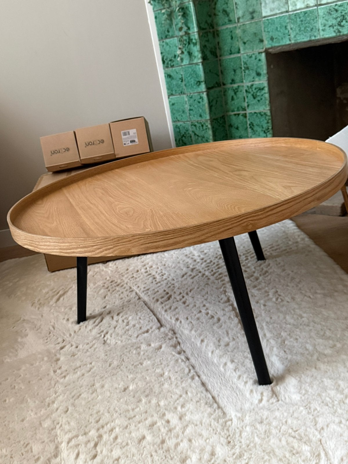 Salontafel woood., Huis en Inrichting, Tafels | Salontafels, Ophalen