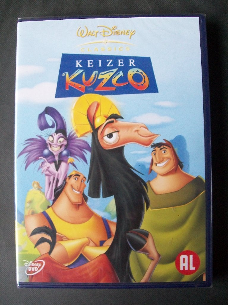 Walt Disney Classics KEIZER KUZCO met hologram in seal , Tekenfilm, Verzenden, Nederlands, Nederlands