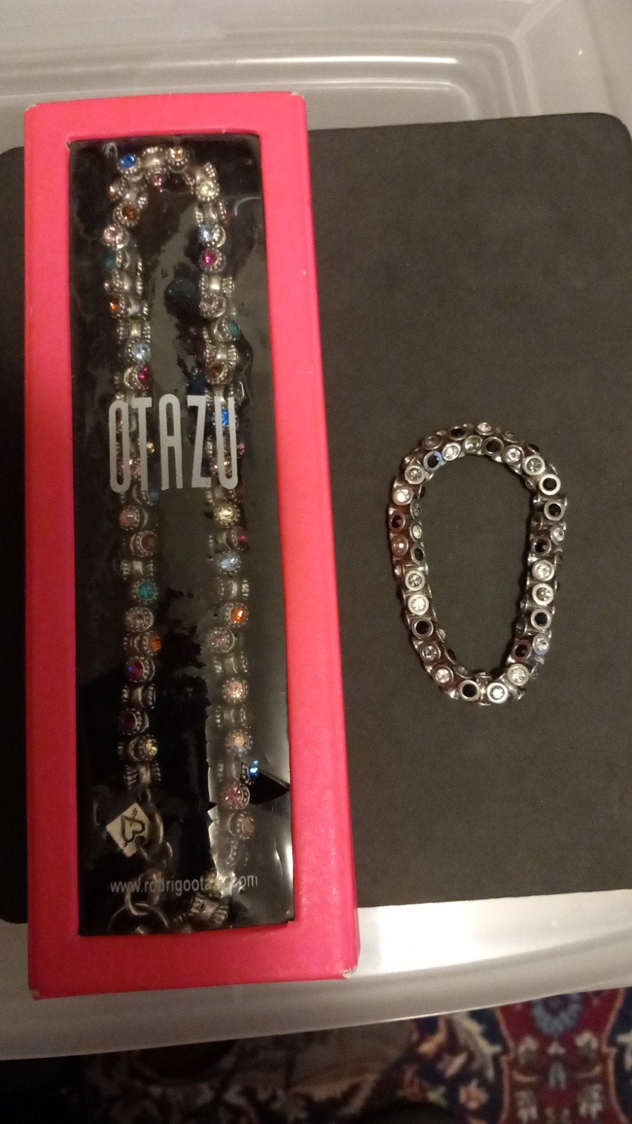 OTAZU ketting armband, Ophalen, Zilver, Zilver