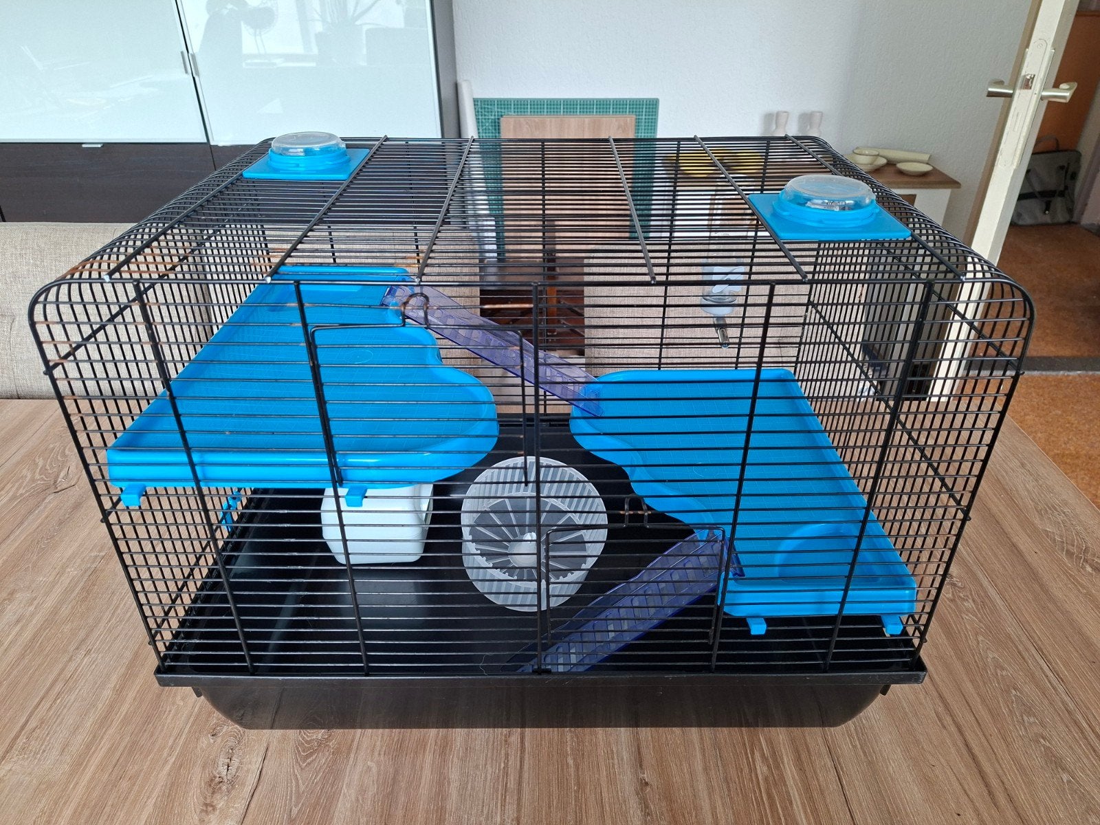 hamsterkooi met etages, Kooi, Gebruikt, Minder dan 75 cm, Hamster