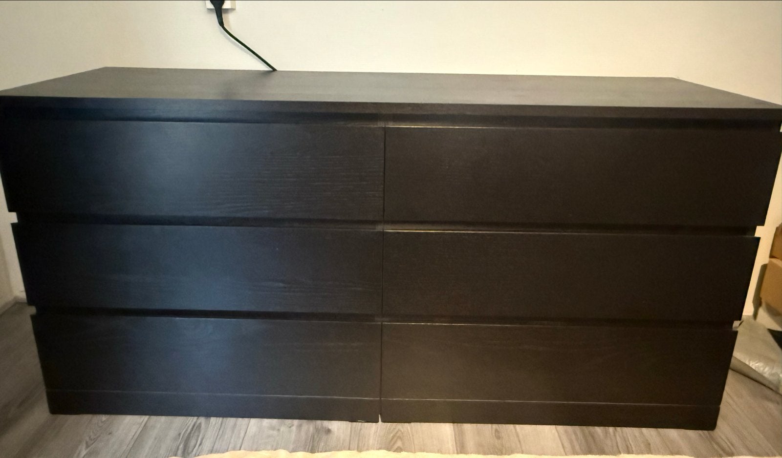 Ikea Malm ladekast met 6 laden, Huis en Inrichting, Ophalen, Gebruikt, 100 tot 150 cm, 5 laden of meer