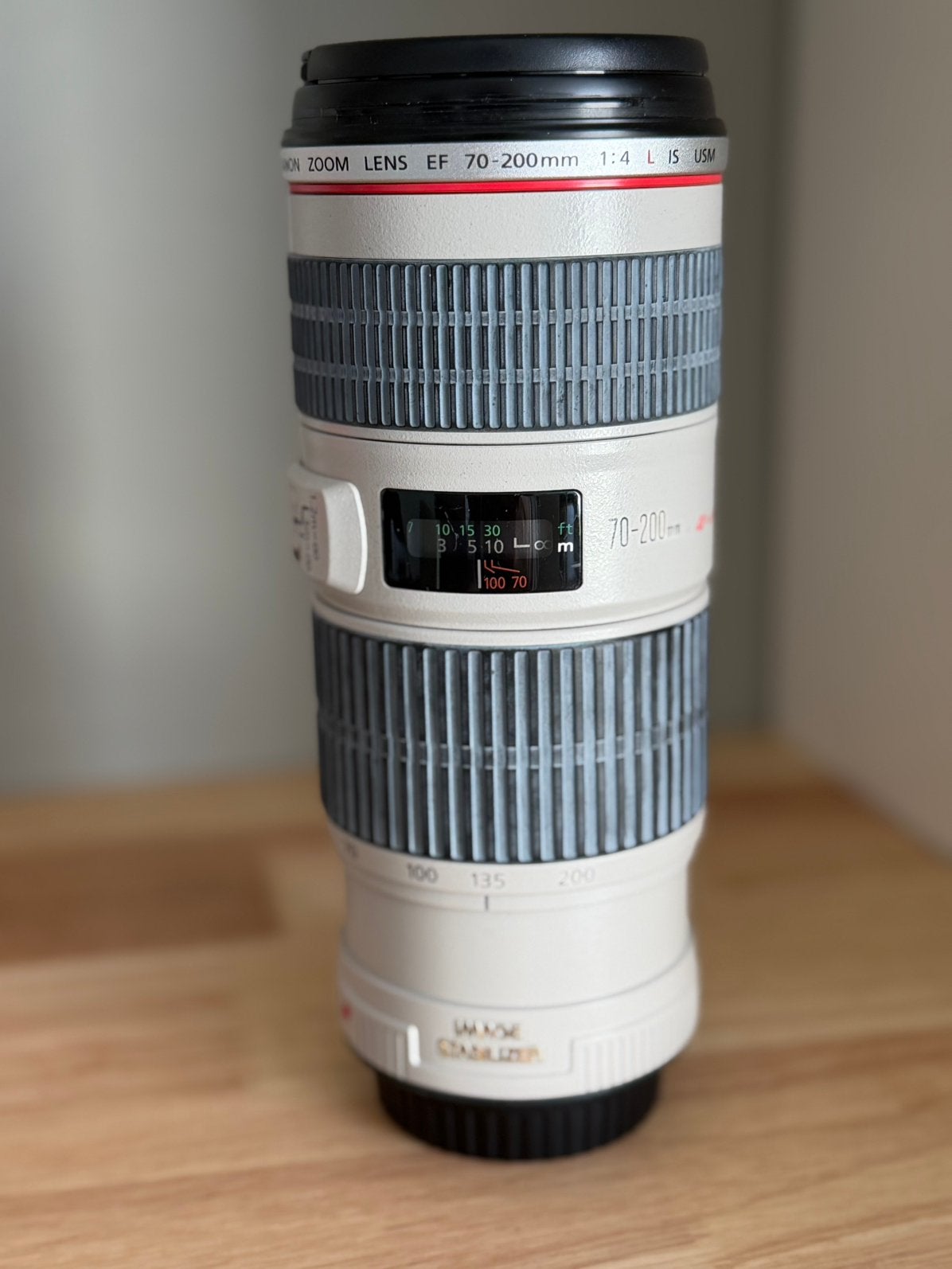 Canon EF 70-200mm f/4 L IS USM, Gebruikt, Canon, Beeldstabilisatie, 200 mm