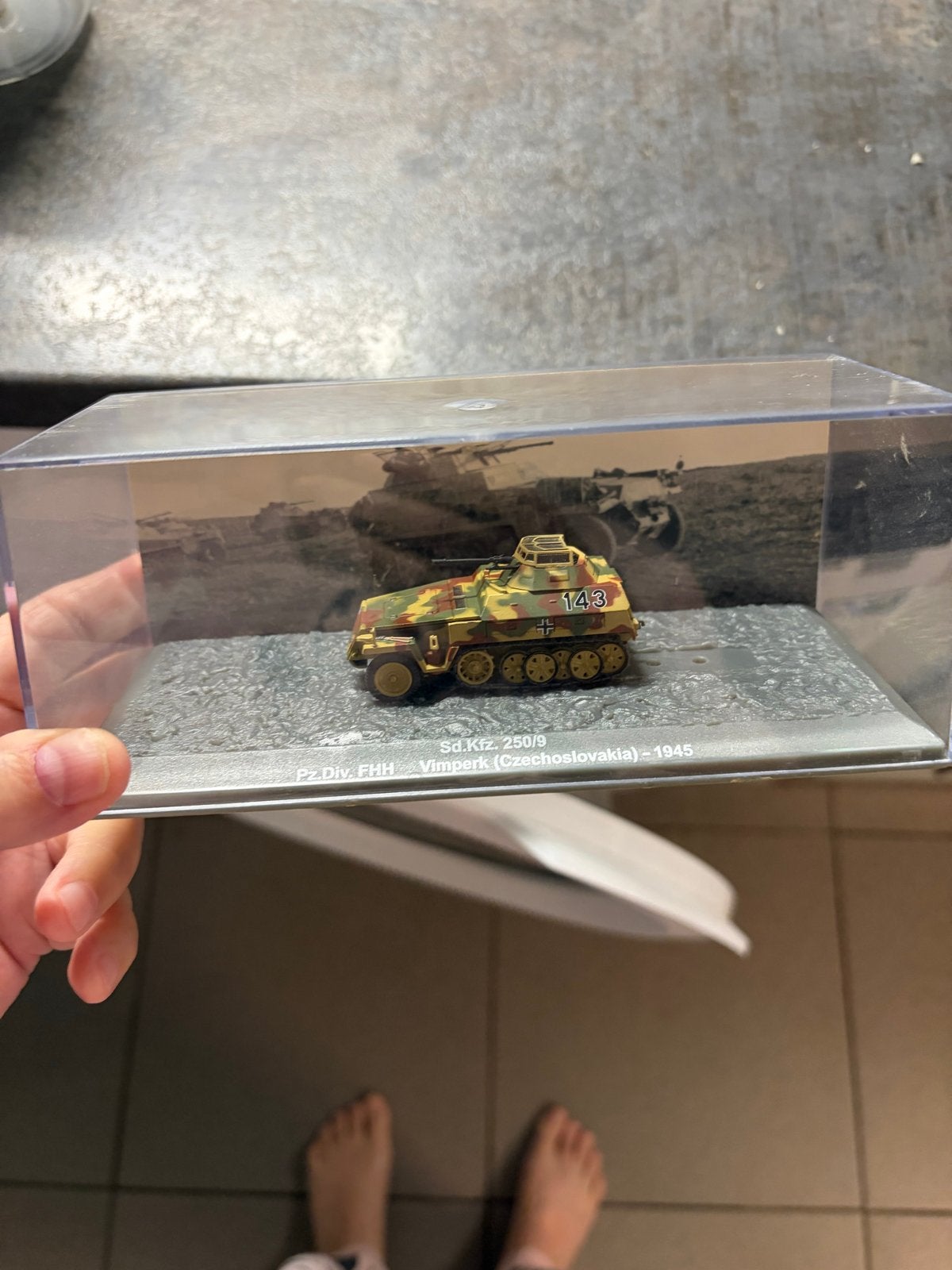 Miniatuur militaire voertuigen en Toyota Supra Turbo, Gebruikt, Ophalen, Overige merken, Tank