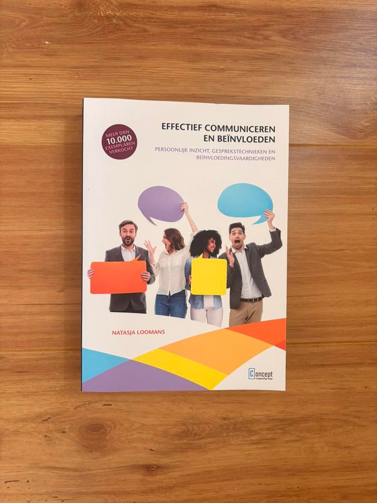 Effectief communiceren en beïnvloeden, Boeken, Ophalen of Verzenden, Nieuw, Overige niveaus, Nederlands
