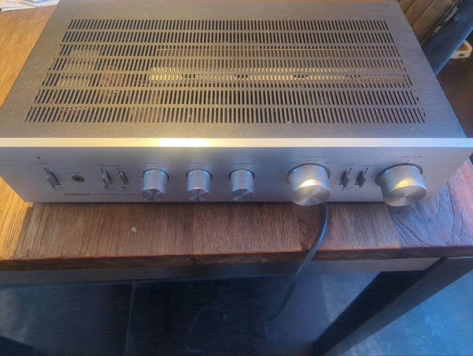 Pioneer SA-410 Stereo Versterker - Vintage Audio, Audio, Tv en Foto, Versterkers en Receivers, Gebruikt, Ophalen of Verzenden