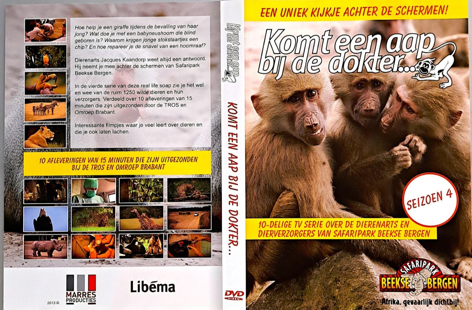 Komt een aap bij de dokter... Seizoen 4 DVD, Cd's en Dvd's, Ophalen of Verzenden