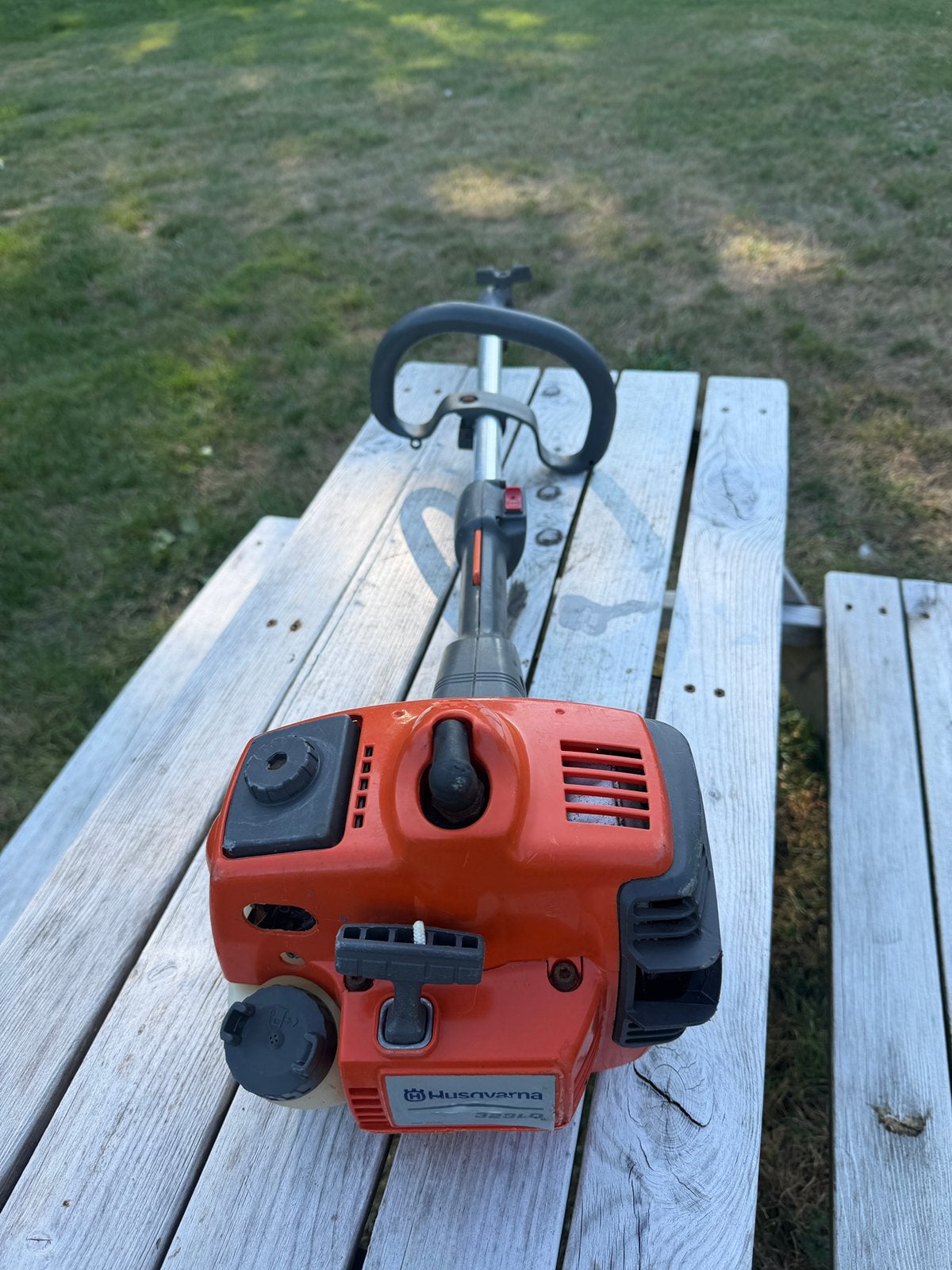 ‼️Husqvarna 323 ld combi-machine‼️, Ophalen, Zo goed als nieuw, Benzine