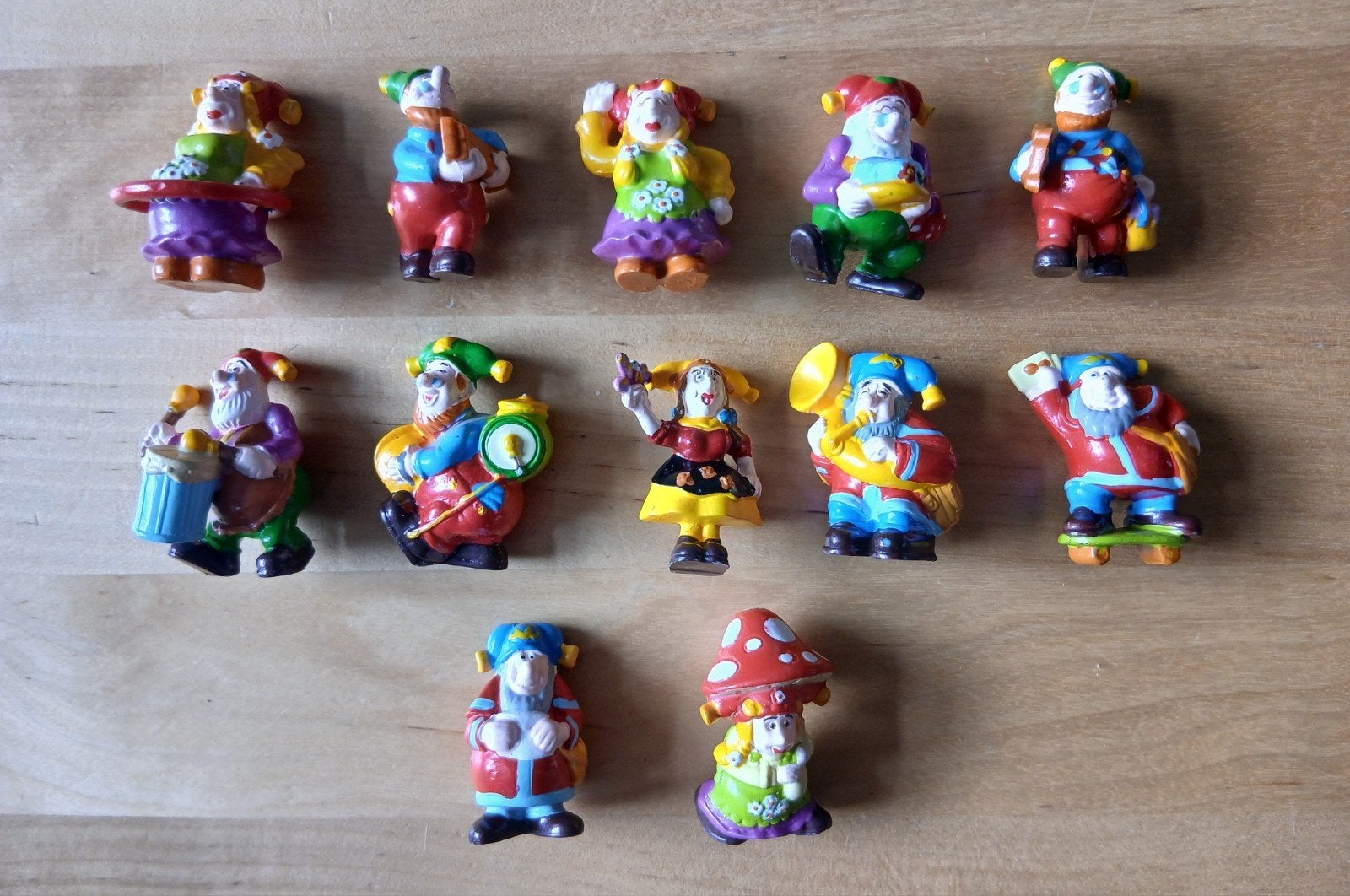 12 Kabouter plop figuurtjes, Verzamelen, Poppetjes en Figuurtjes, Ophalen of Verzenden, Gebruikt