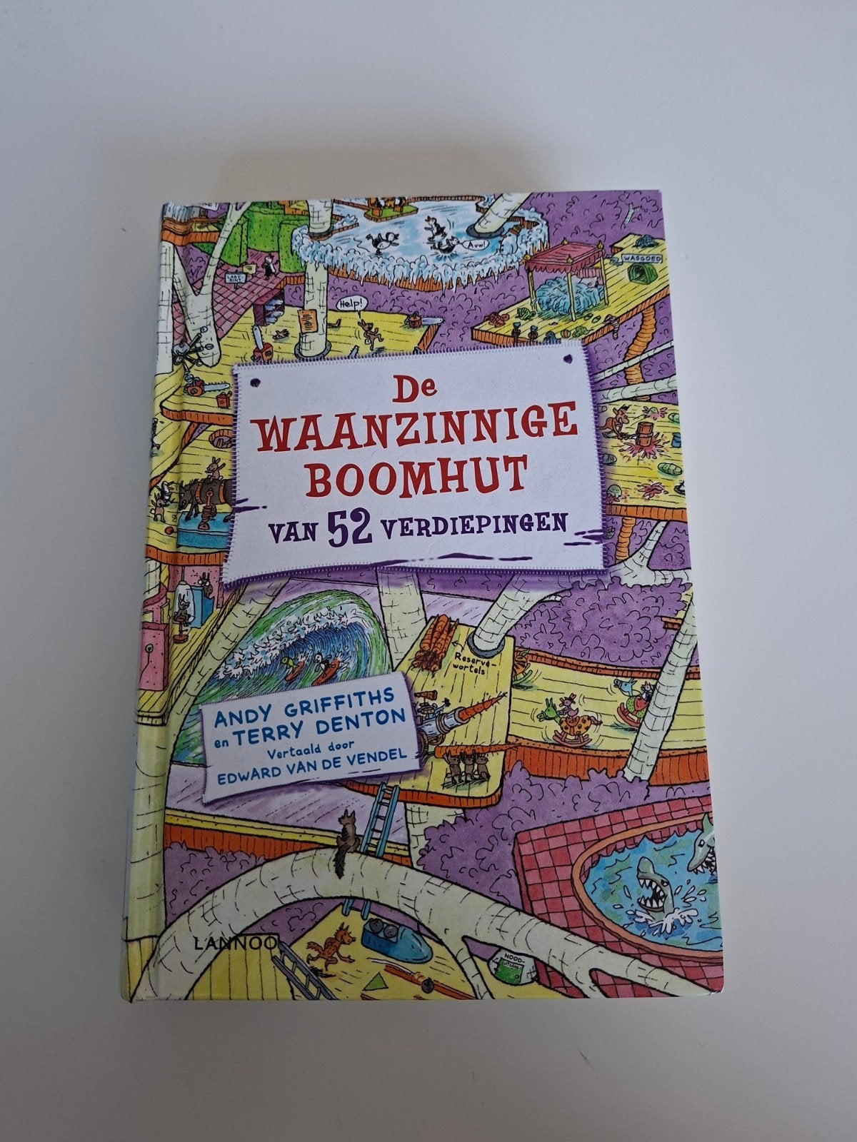 Terry Denton - De waanzinnige boomhut van 52 verdiepingen, Terry Denton; Andy Griffiths, Fictie algemeen, Ophalen of Verzenden