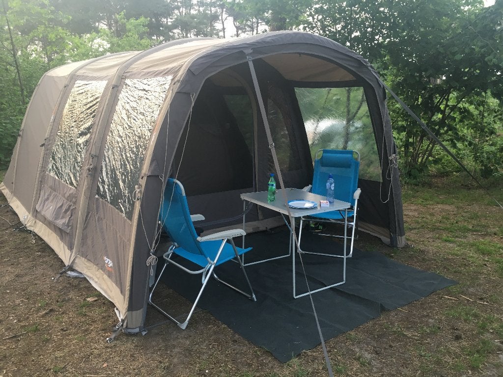 Ruime Vango AirBeam tent 4 personen, Caravans en Kamperen, Ophalen, Gebruikt, Tot en met 4
