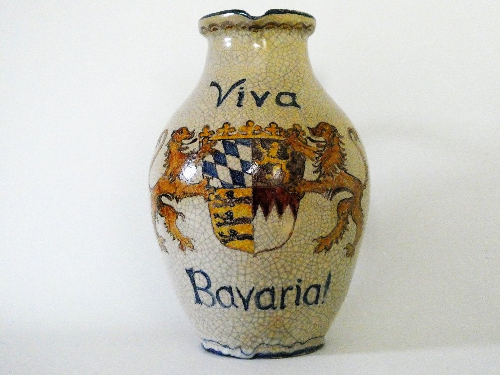Een originele oude bierkan van Bavaria Beieren Duitsland., Antiek en Kunst, Ophalen of Verzenden