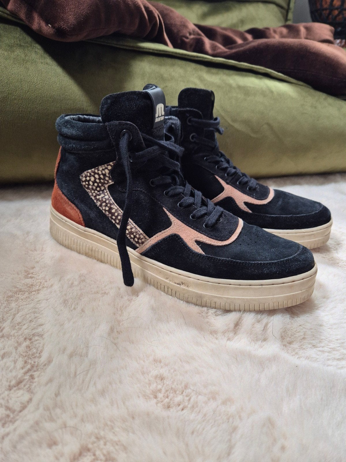 Maruti Mona Sneakers Zwart - Maat 41, Kleding | Dames, Zwart, Ophalen of Verzenden, Maruti, Sneakers of Gympen
