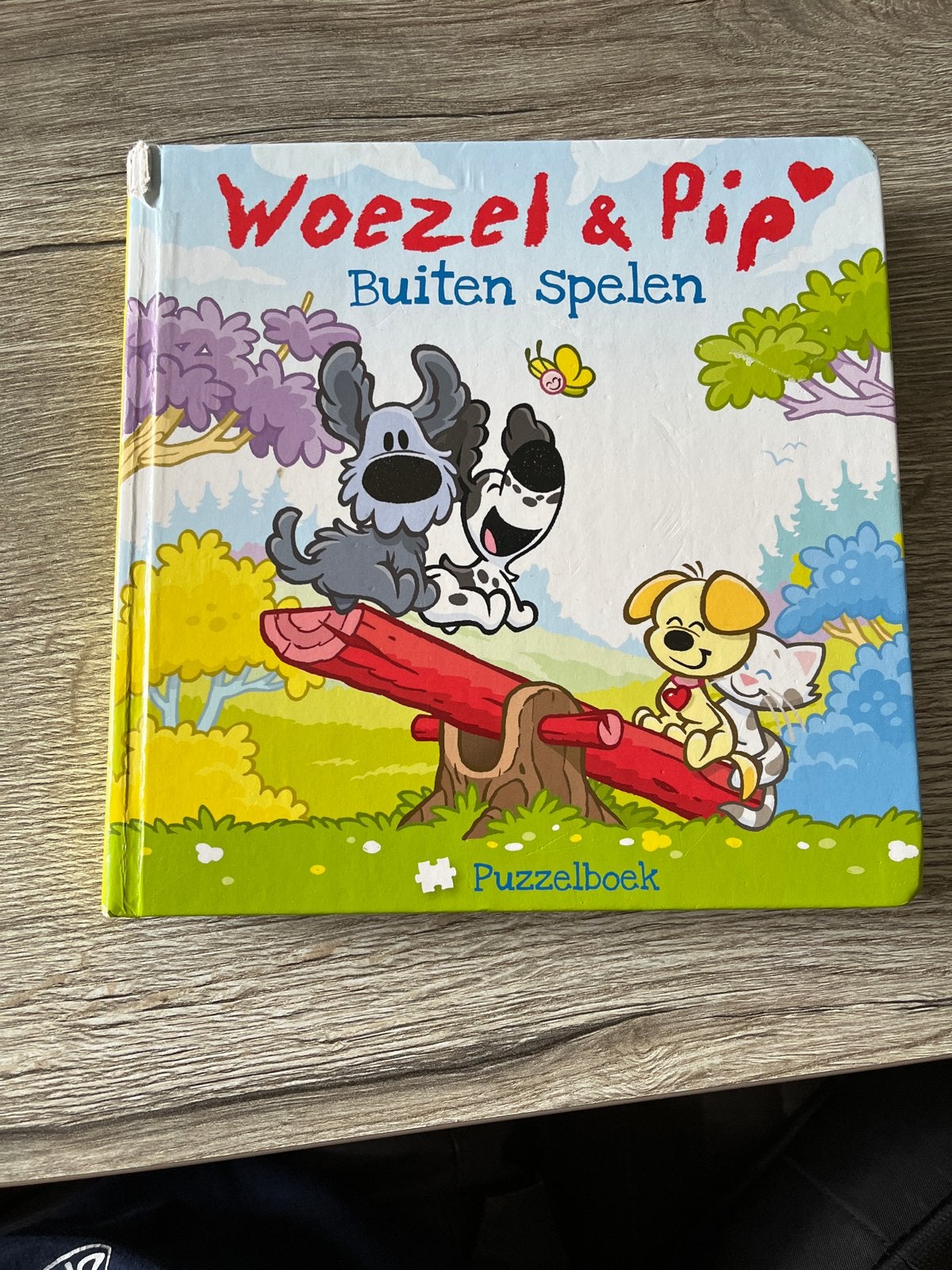 Woezel & Pip Buiten Spelen Puzzelboek, Ophalen, Fictie algemeen, Uitklapboek, Jongen of Meisje
