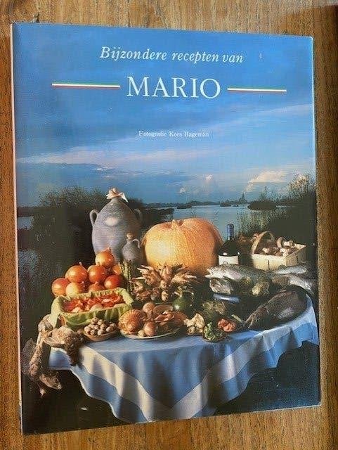 Bijzondere recepten van MARIO- Gesigneerd kookboek Italiaans, Boeken, Kookboeken, Hoofdgerechten, Ophalen of Verzenden, Mario Uva