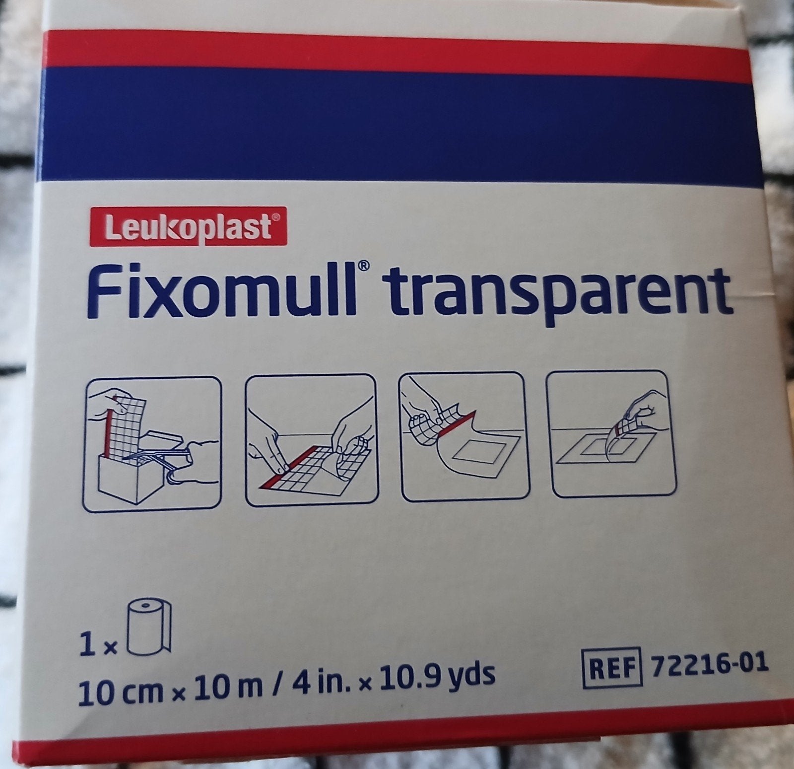 fixomull transparant, Verzenden, Nieuw