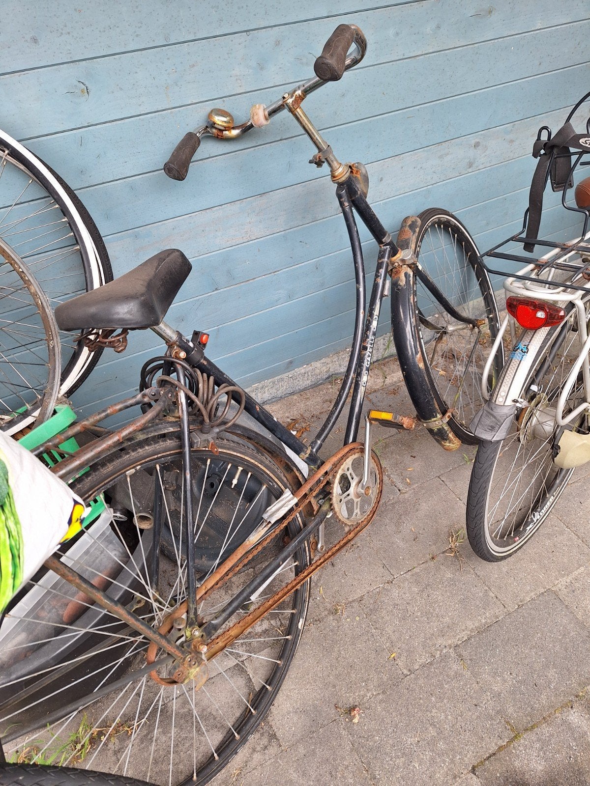 GOED GEBRUIKTE OMA OPOE FIETS OPKNAPPERTJE 10EURO, Ophalen, Gebruikt