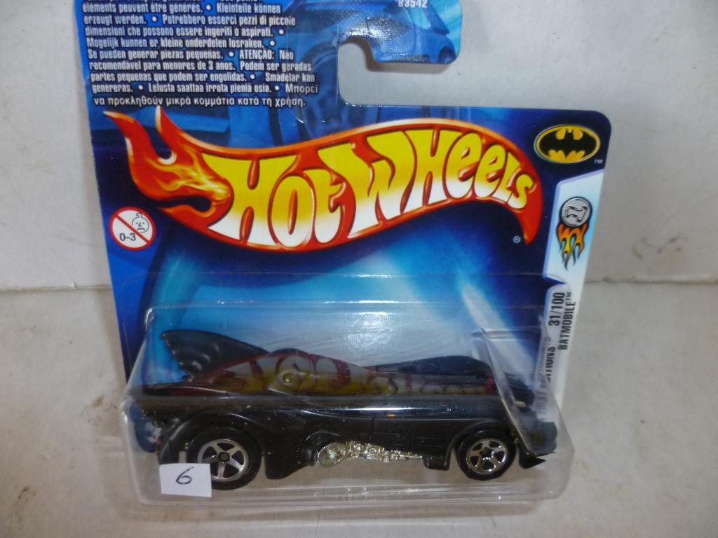 Hot Wheels 2003 Batman Batmobile film modelauto (6), Ophalen of Verzenden, Nieuw, Film, Beeldje, Replica of Model