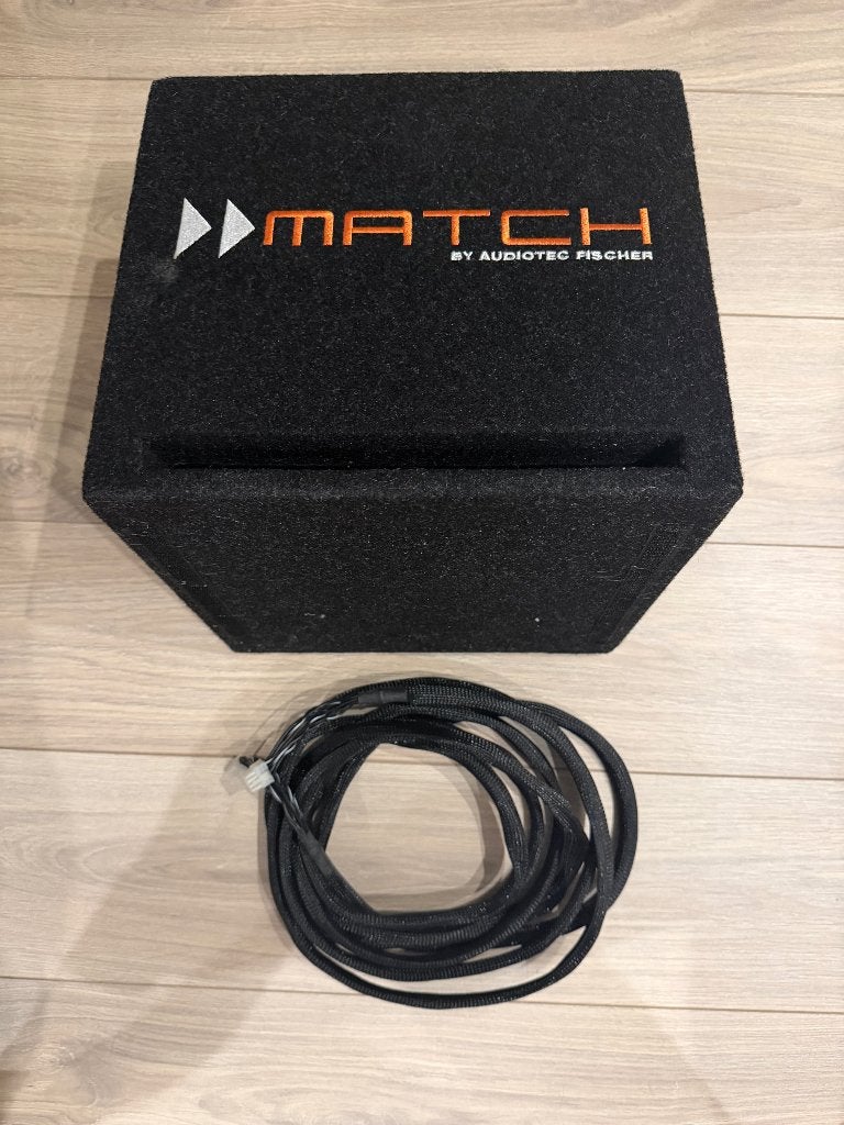 Audiotec Fischer PP 7E D / PP 7E-D subwoofer, Auto diversen, Ophalen of Verzenden, Zo goed als nieuw