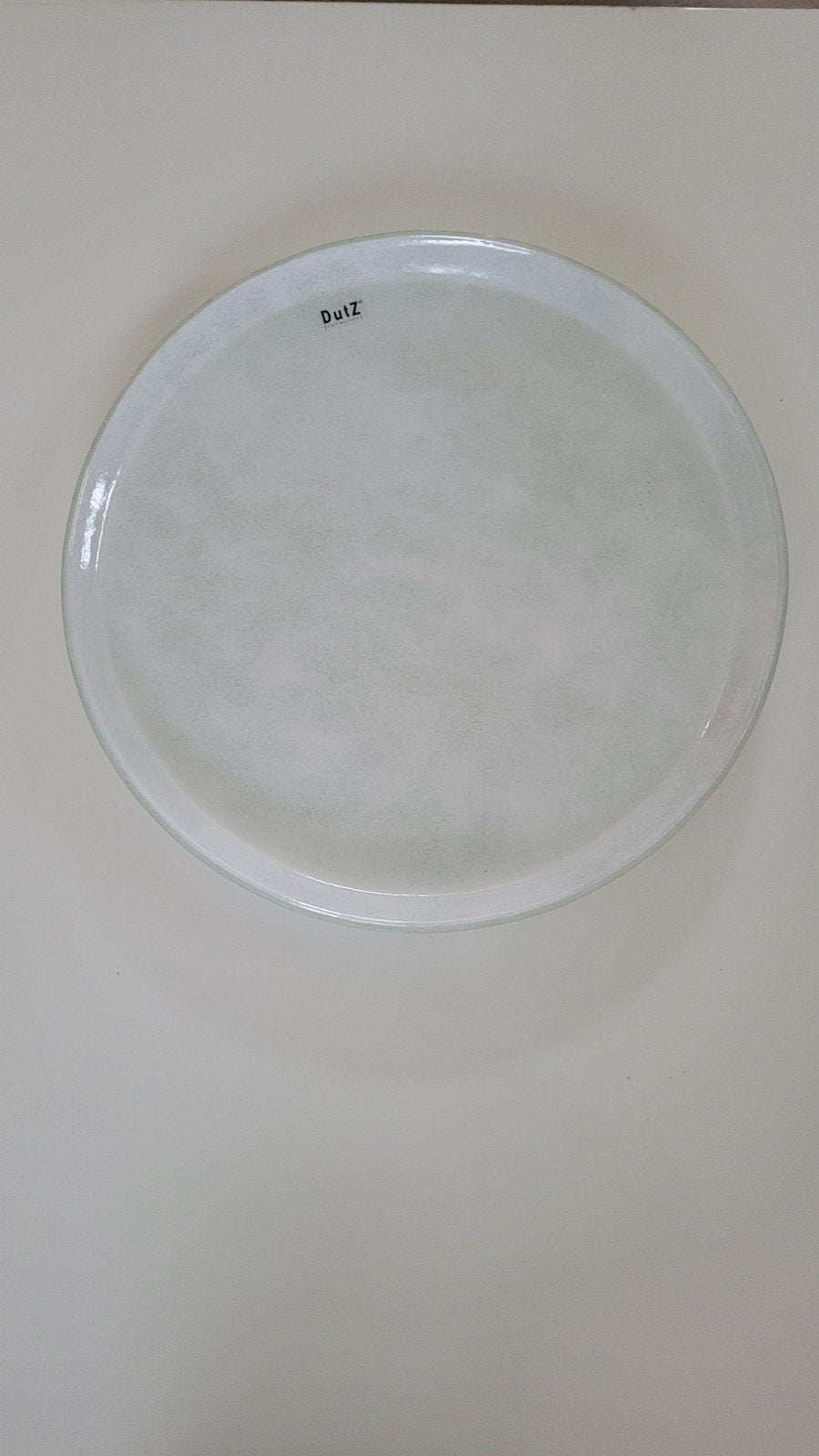Dutz ronde schaal wit - 45 cm, Ophalen, Overige materialen, Schaal, Rond