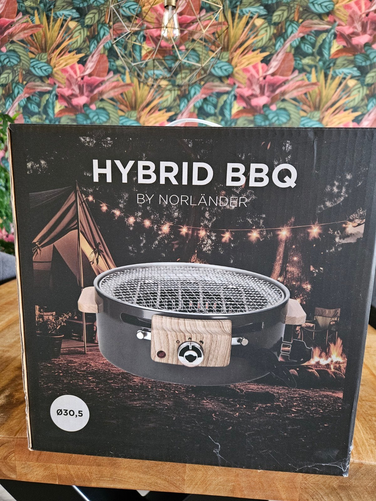 Norländer Hybride BBQ - Elektrisch en Houtskool, Ophalen of Verzenden, Nieuw, Norländer