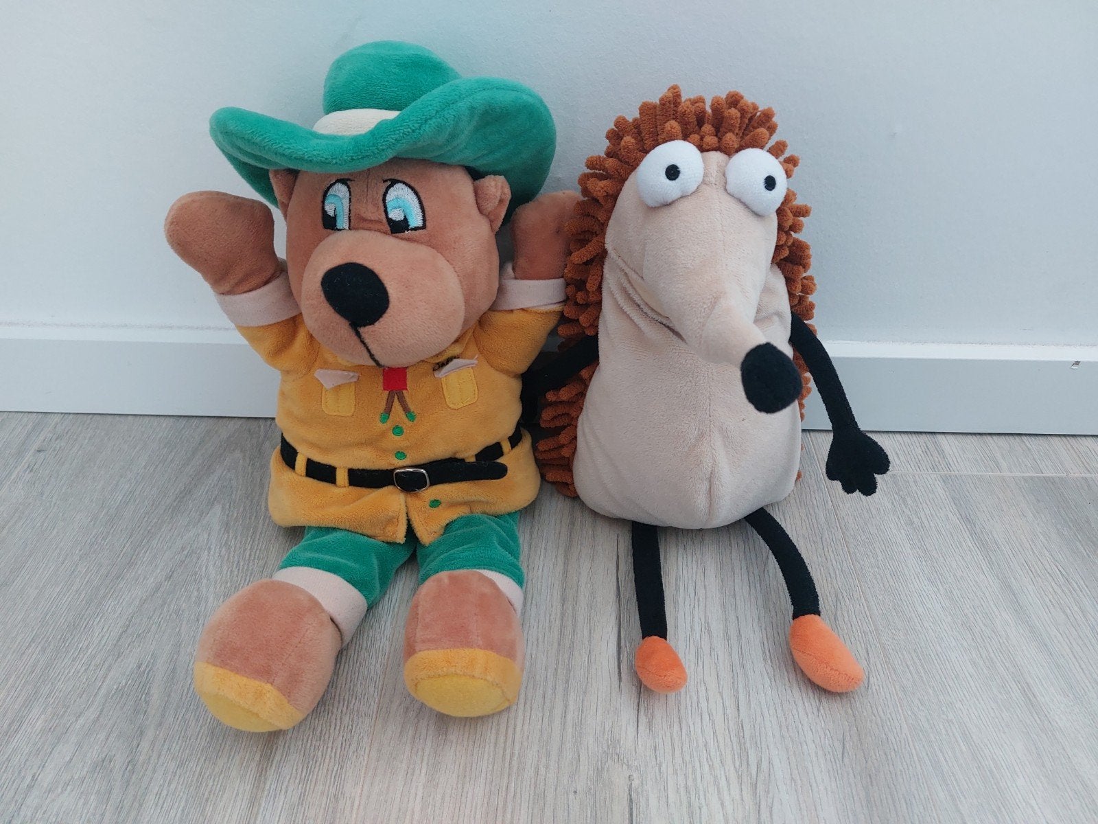 Knuffel Bollo de beer met egel egeltje Landal L1847, Ophalen of Verzenden, Zo goed als nieuw, Overige typen