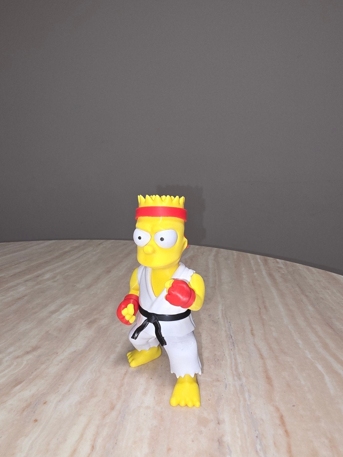 Bart Simpson als Ryu 3D geprint beeldje, Ophalen of Verzenden