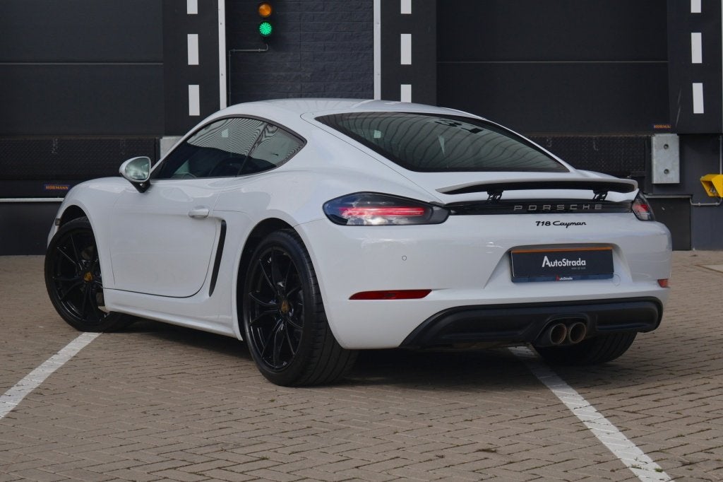 PORSCHE 718 Cayman 2.0 300PK PDK Cayman | BTW Auto | Winters, Auto's, Dealer onderhouden, Gebruikt, 4 cilinders, Wit