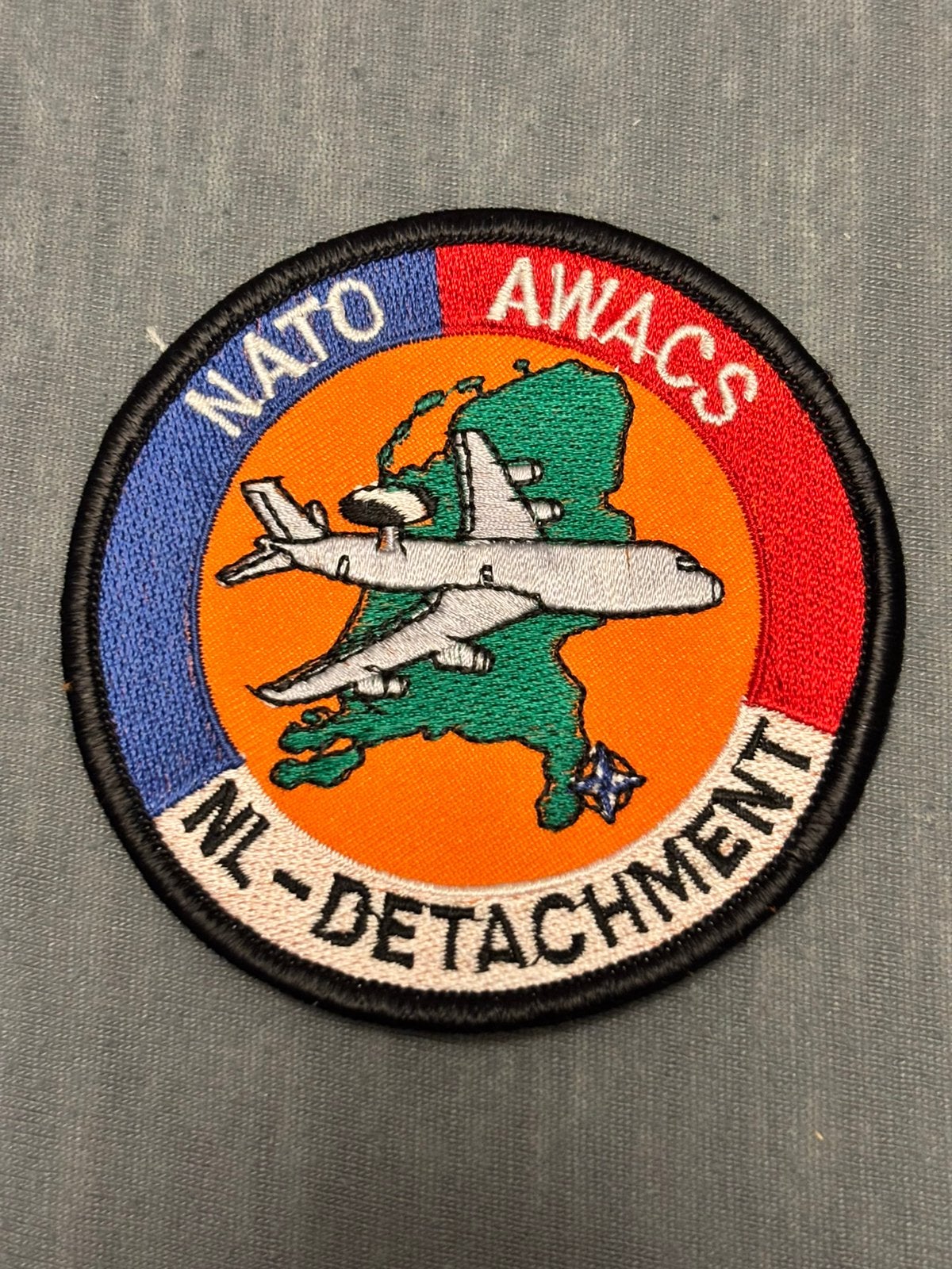 Nato awacs embleem NL- det, Verzenden, Luchtmacht, Nederland, Embleem of Badge