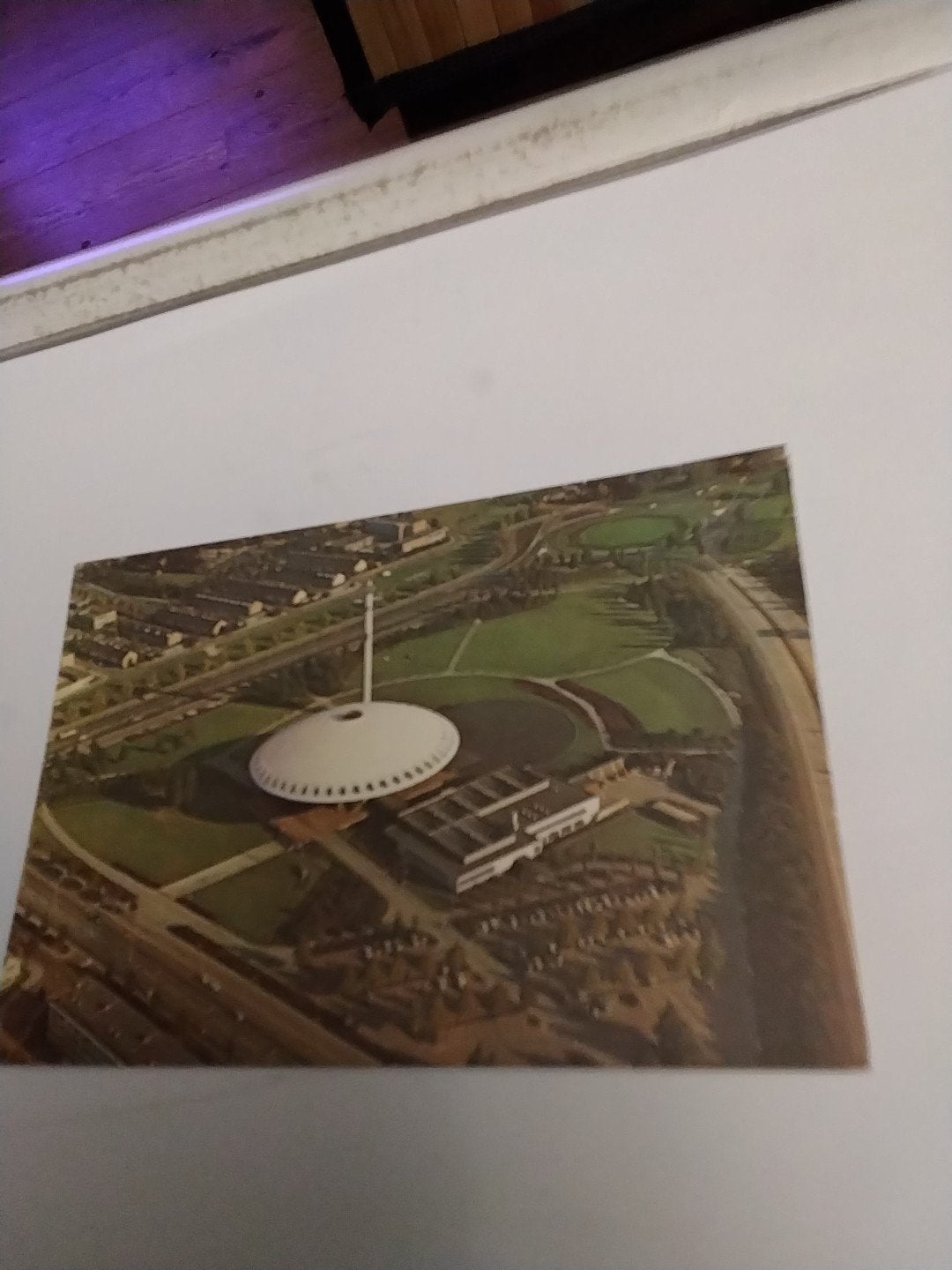 Vintage Ansichtkaart Evoluon Eindhoven Nederland, Ophalen of Verzenden, 1960 tot 1980, Gelopen, Noord-Brabant