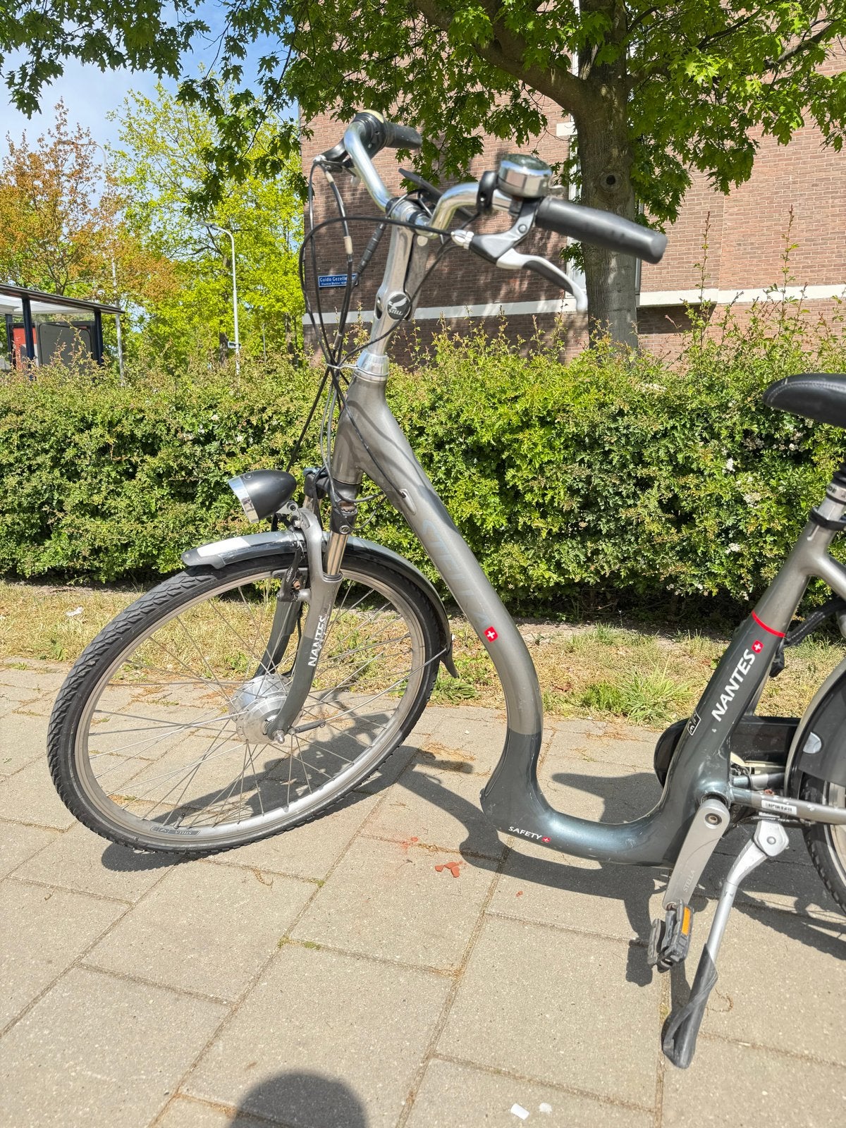 Stella Nantes E-bike - Lage instap, 46 cm frame, Gebruikt, Minder dan 47 cm, 30 tot 50 km per accu, Ophalen