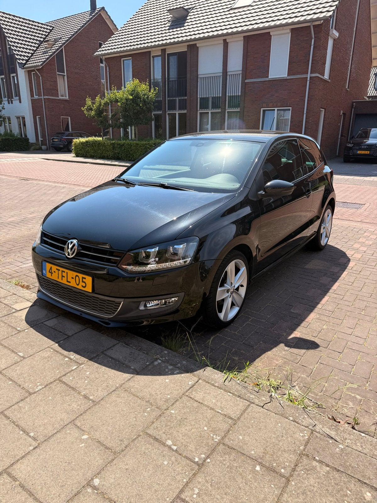 Volkswagen Polo 1.2 TSI 66KW 3D BMT 2013 Zwart, Auto's, Volkswagen, Bedrijf, Polo, Benzine, B, Hatchback, Handgeschakeld, Geïmporteerd