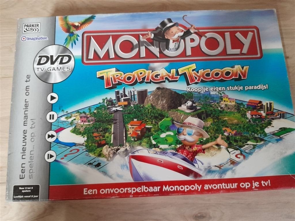 Monopoly Tropical Tycoon - s1376, Verzenden, Zo goed als nieuw