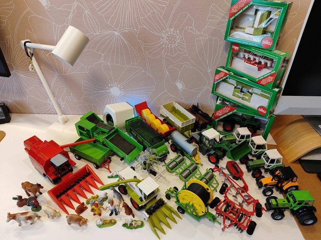 Siku Farmer 1:32, Grote collectie, 25 stuks, Ophalen of Verzenden, Gebruikt, Tractor of Landbouw, SIKU