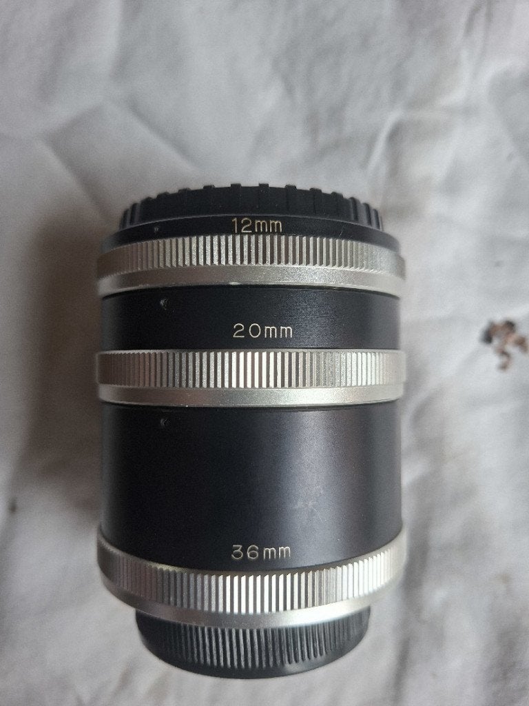 panagor teleconvertor 12-20-36mm FD vatting, Audio, Tv en Foto, Gebruikt, Canon FD, Ophalen of Verzenden, Lensdoppen