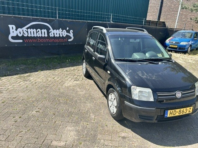 Fiat Panda 1.2 Dynamic, Stof, Gebruikt, Zwart, Bedrijf