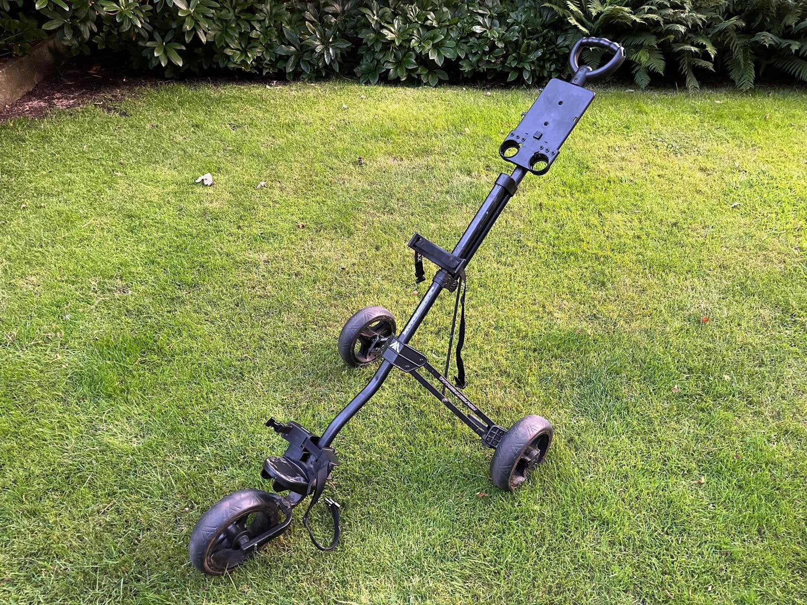 JuniorMax golftrolley, Sport en Fitness, Golf, Ophalen, Gebruikt, Golfkar