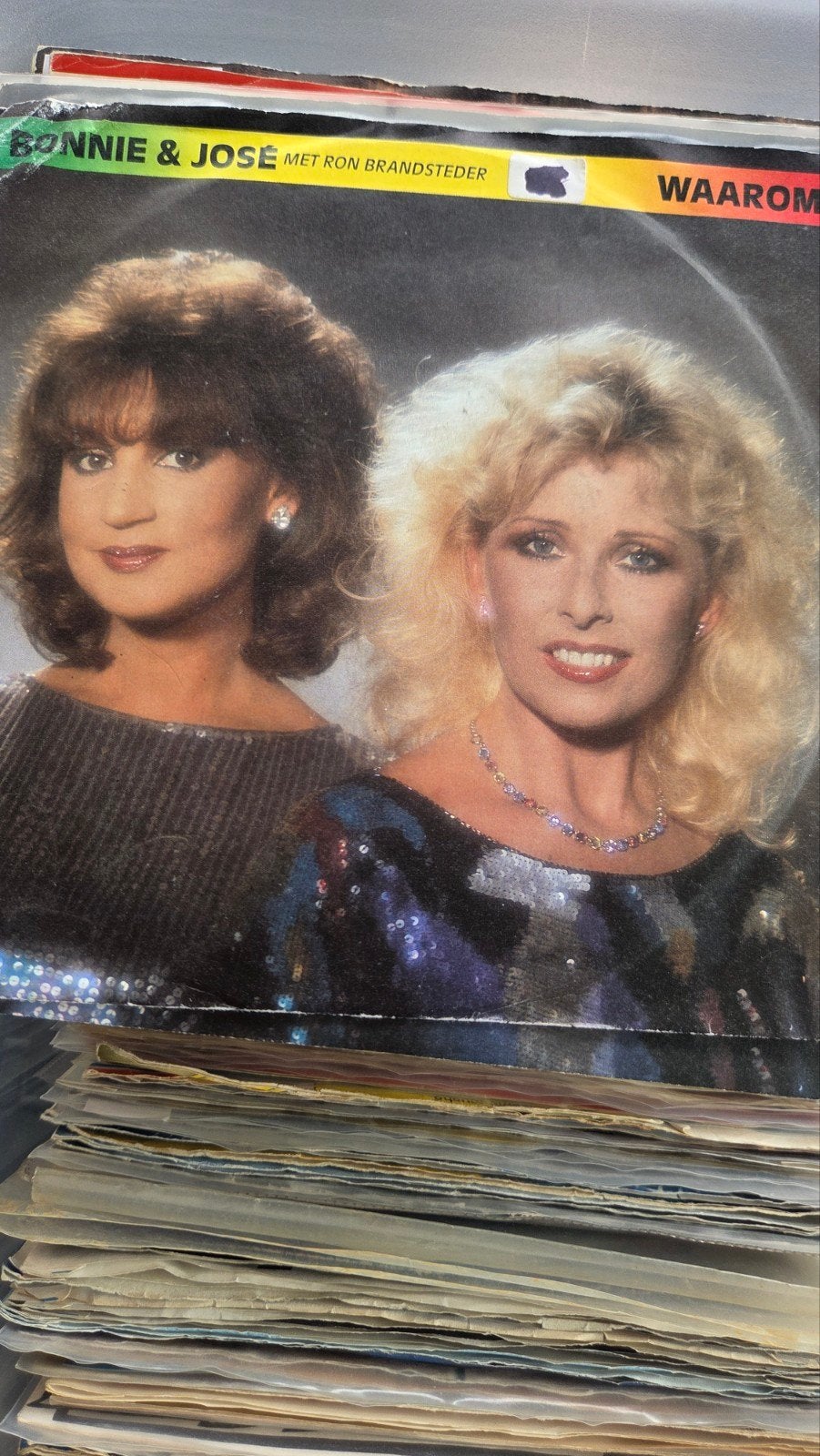 Bonnie & Jose met Ron Brandsteder - Waarom (Single), Ophalen of Verzenden, Gebruikt, Schlager