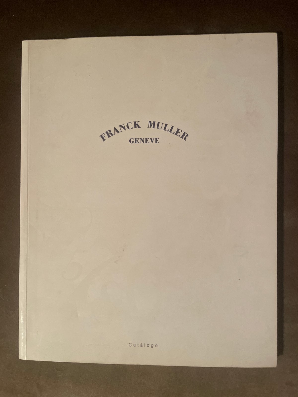 Franck Muller Genève Horloge Catalogus - Zeldzaam, Ophalen of Verzenden, Zo goed als nieuw, Catalogus