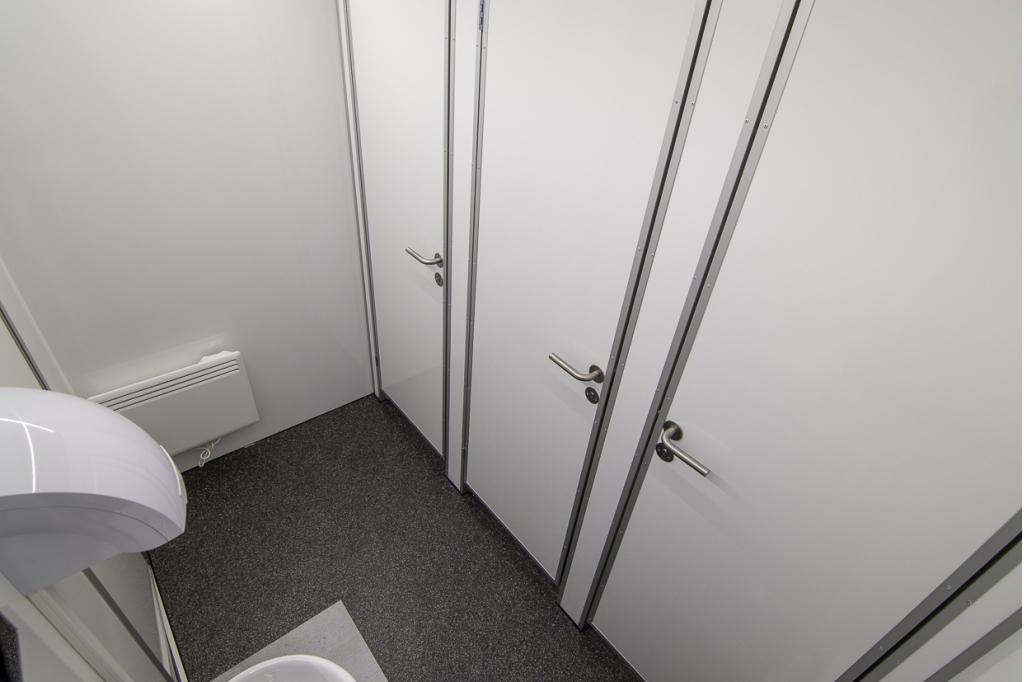 Luxe Toiletwagen | 3 dames 1 heren 3 urinoirs | 110 PVC, Zakelijke goederen, Ophalen of Verzenden, Niet ingevuld, Niet ingevuld