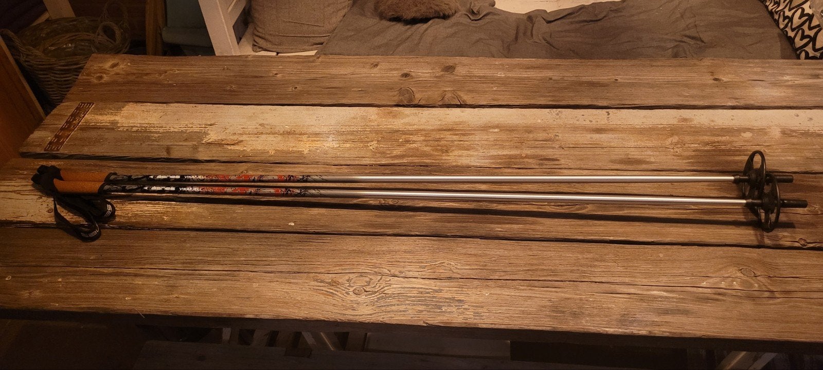 Wandelstokken 145cm - Asnes Vikarfjell, Overige merken, Langlaufen, Stokken, Nieuw