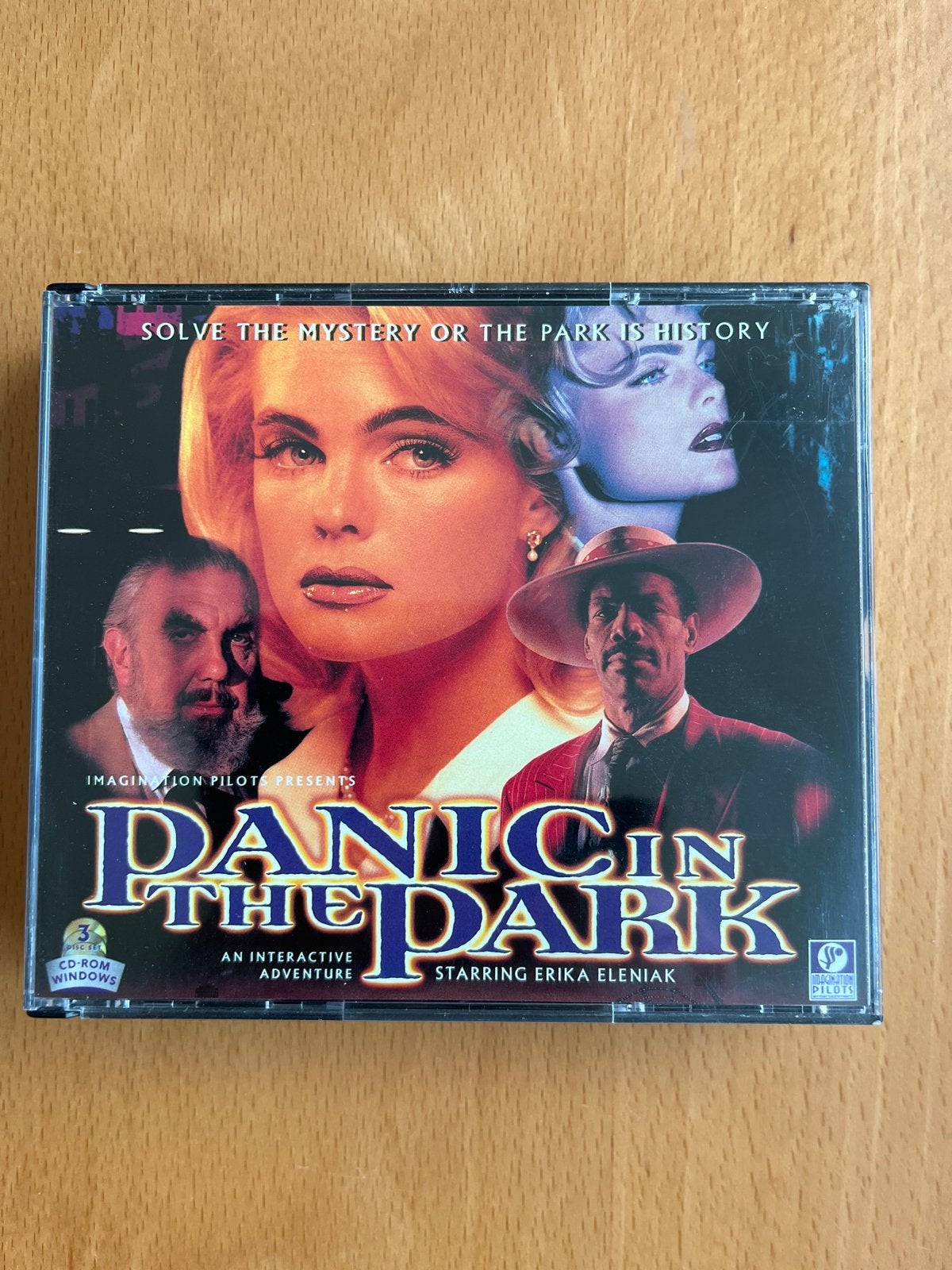 retro Panic in the Park - Interactief Avontuur CD-ROM PC, Spelcomputers en Games, Games | Pc, Avontuur en Actie, Gebruikt, 1 speler