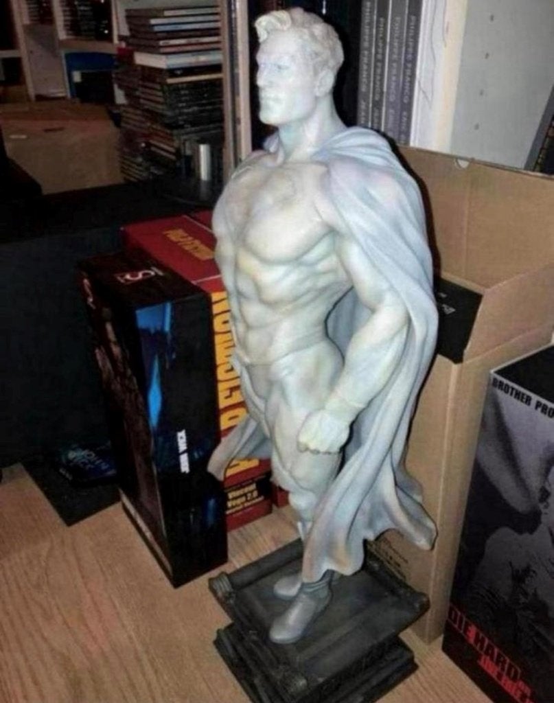 Figuur 1/4 Superman - Museum Lines - Queen Studios, Verzamelen, Ophalen of Verzenden, Zo goed als nieuw, Actiefiguur of Pop