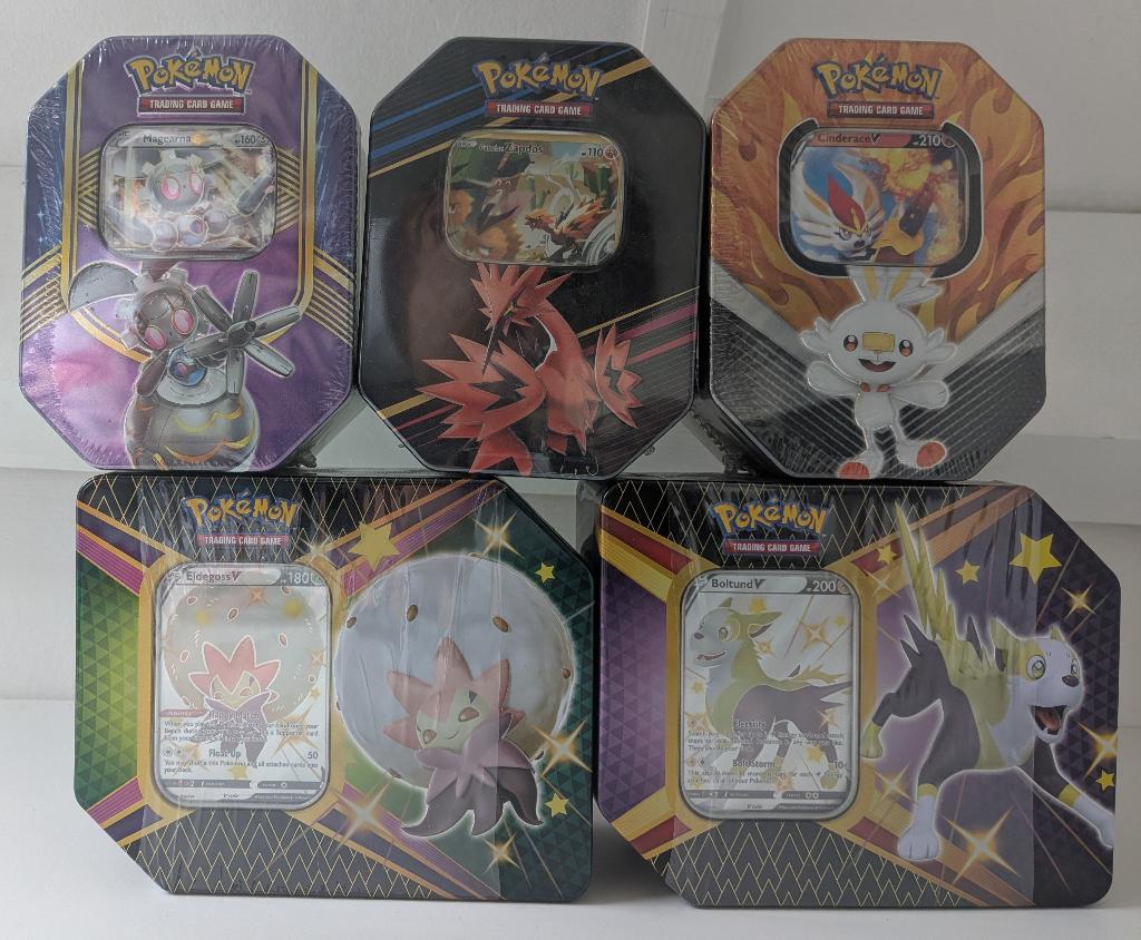 Verschillende tins | Pokémon TCG, Verzenden, Zo goed als nieuw, Overige typen