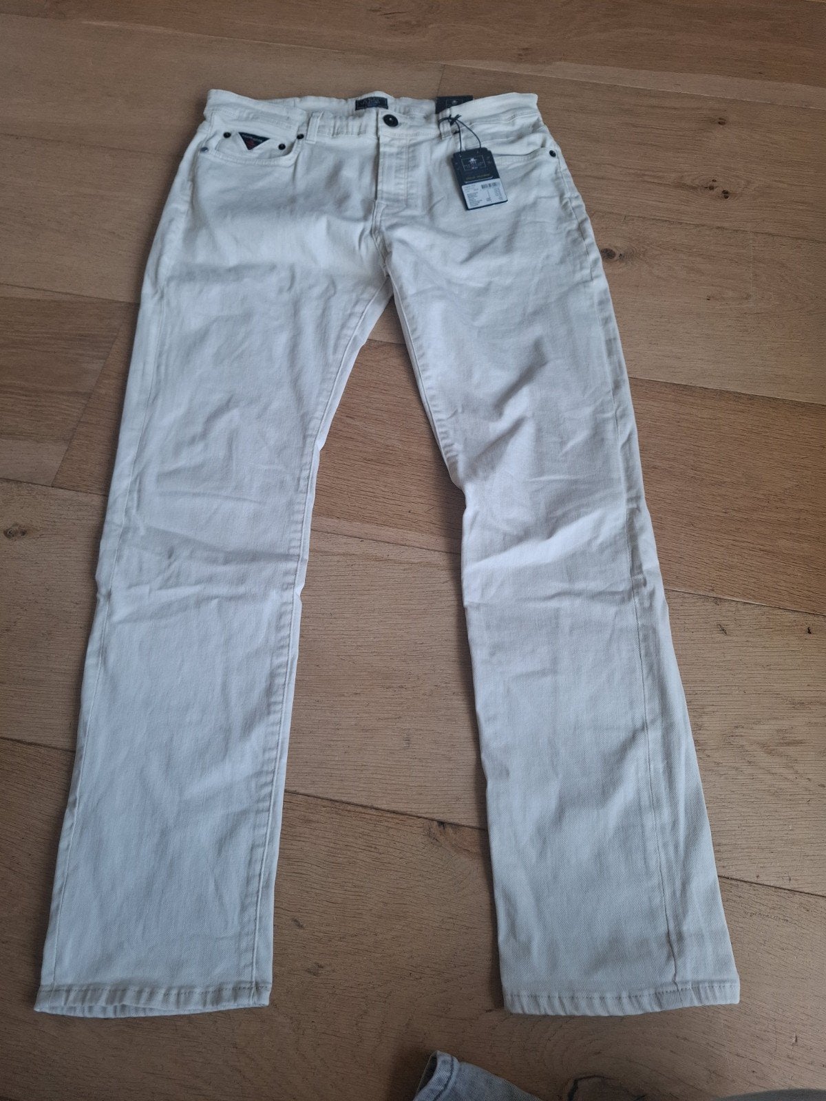 Nieuw NZA New Zealand Auckland Herenbroek Maat 35/32, Kleding | Heren, Beige, Nieuw, Overige maten, Ophalen of Verzenden