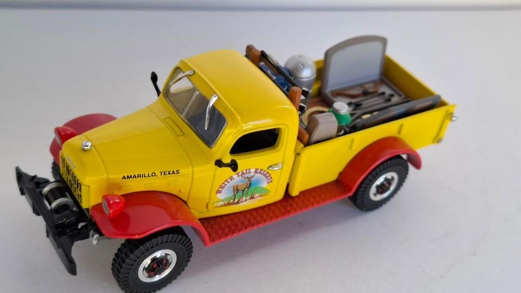 1 43 Dodge Power Wagon 1946 Matchbox YYM38051, Ophalen of Verzenden, Nieuw, Auto, Matchbox