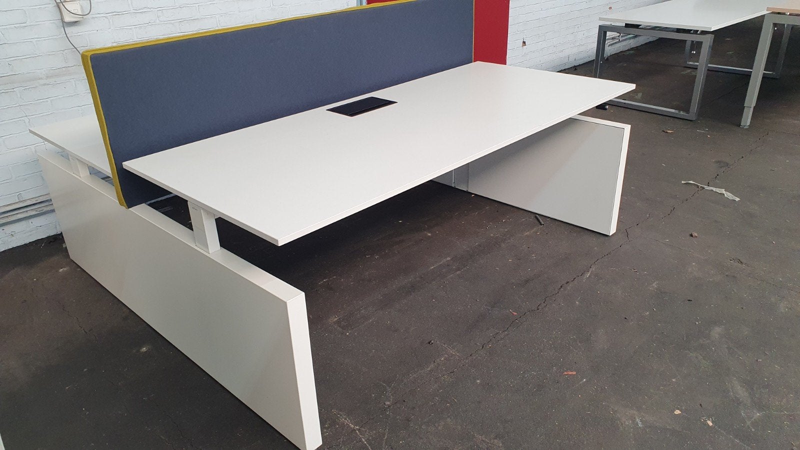 Duo werkplek Ahrend NIEUW 180x180cm slinger, Huis en Inrichting, Ophalen, Overige typen, 160 cm, Metaal